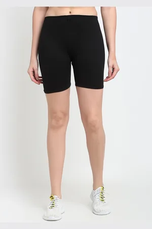 Jinfo Women Black Cycling Sports Shorts