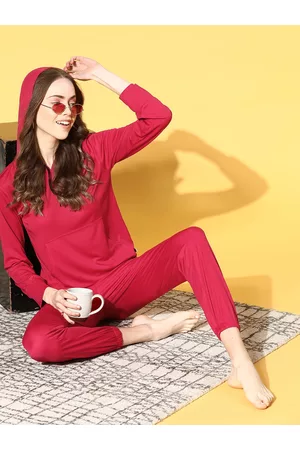 Banno Bright Fuchsia Solid Leisure Set Co-Ords