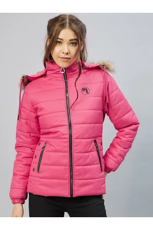 marie claire Women Pink Puffer Jacket
