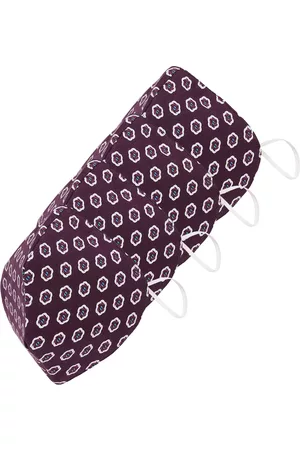 SOJANYA Unisex Pack of 4 Burgundy Printed 3 Ply Reusable Outdoor Fashion Masks