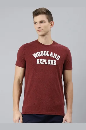 woodland t shirts myntra