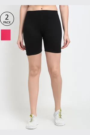 Jinfo Women Pack Of 2 Cycling Sports Shorts