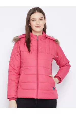VERO AMORE Women Pink Insulator Parka Jacket