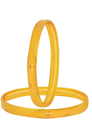 Shivansh Set Of 4 Gold-Plated Bangles