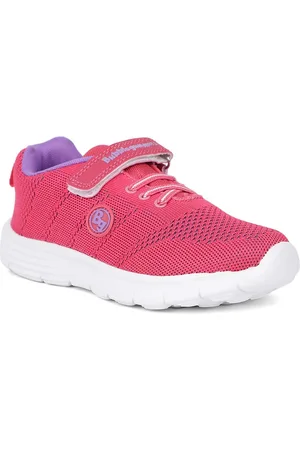 Bubblegummers Girls Pink Solid Regular Sneakers