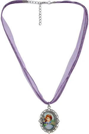 EL REGALO Kids Girls Purple Sophia princess Necklace