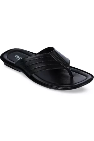 Liberty Men Black Comfort Sandals