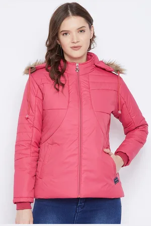 VERO AMORE Women Pink Colourblocked Insulator Parka Jacket