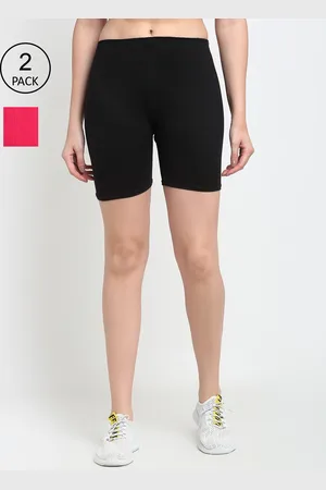 Jinfo Women Pack Of 2 Cycling Sports Shorts