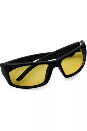 Intellilens Black UV Polarized Anti Glare Night Driving Glasses INTEL109