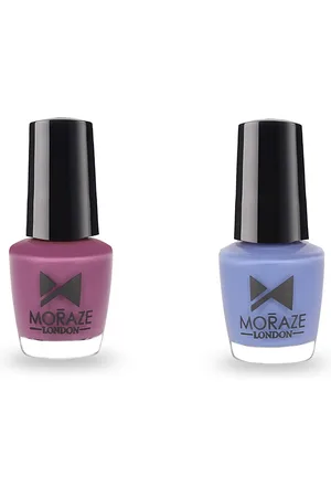 Moraze Pack of 2 Vegan, Non Toxic Nail Polish