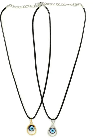 EL REGALO Pack of 2 Evil Eye Necklace