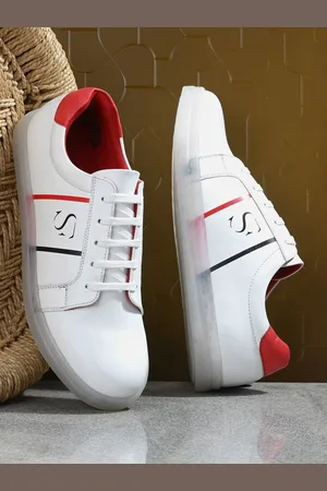 San Frissco Men White Casual Sneakers
