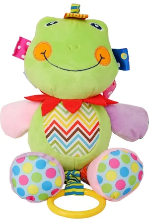 Baby Moo Unisex Kids Green Frog Pulling Toy