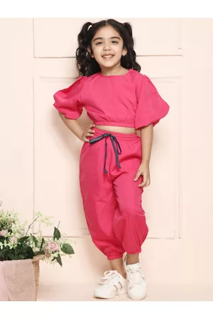 LilPicks Kids Pink Co-Ords Set