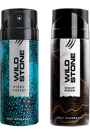Wild Stone Men Set of 2 Hydra Energy & Night Rider Deodorants