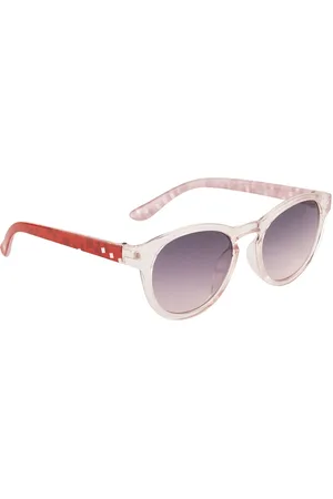 YK Unisex Kids Purple Lens & Pink Other Sunglasses with UV Protected Lens