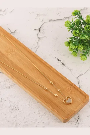 Brandsoon Gold-Plated & White Brass Antique Necklace