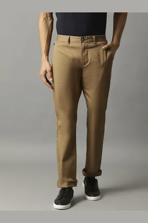 Matinique Men Khaki Slim Fit Solid Chinos