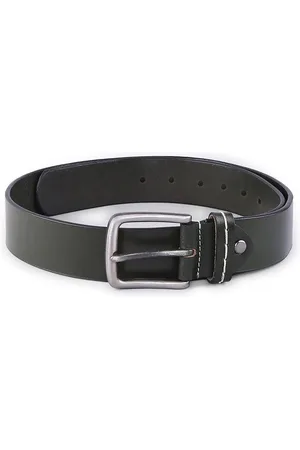 SPYKAR Men Olive Green Solid Belt