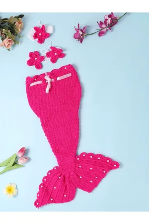 Babymoon Pink Newborn Mermaid Photography Costume