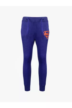 Kidsville Boys Blue Superman Printed Joggers