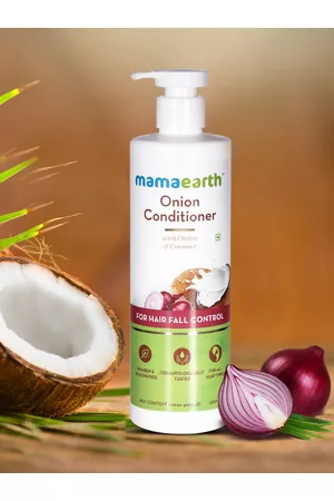 Mamaearth Hair Growth & Hair Fall Control Onion & Cocunut Sustainable Conditioner 400 ml