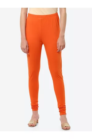 Buy Orange Churidars & Leggings for Women by BIBA Online