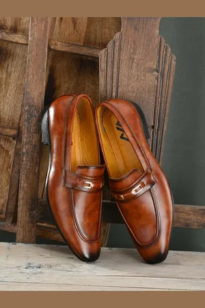 Viv Men Tan Loafers