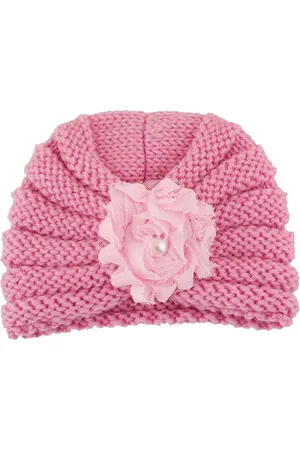 Baby Moo Girls Pink Beanie