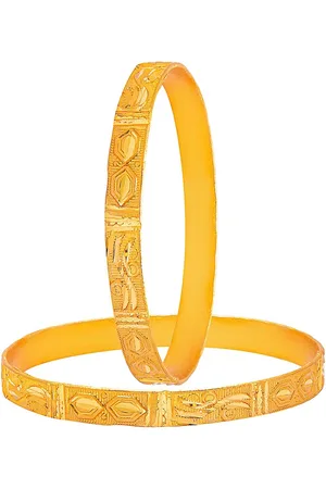 Shivansh Set Of 4 Gold-Plated Bangles