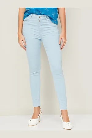 Lifestyle Women Blue Skinny Fit Jeans