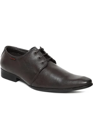 Red Chief Men Brown Leather Formal Derbys
