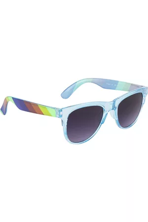 YK Unisex Kids Grey Gradient Lens & Wayfarer Sunglasses with UV Protected Lens -J7555