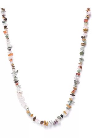 RICHEERA Multicoloured Glass Beaded Bohemian Necklace