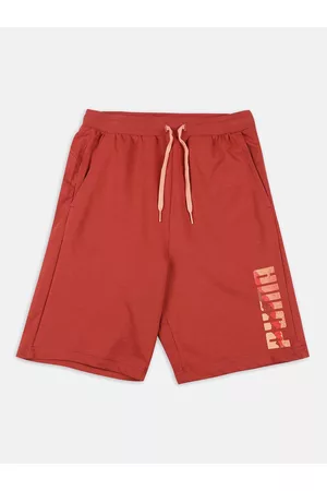 PUMA Boys Graphic Outdoor Regular Fit Shorts