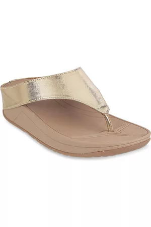 Metro Gold-Toned Comfort Sandals
