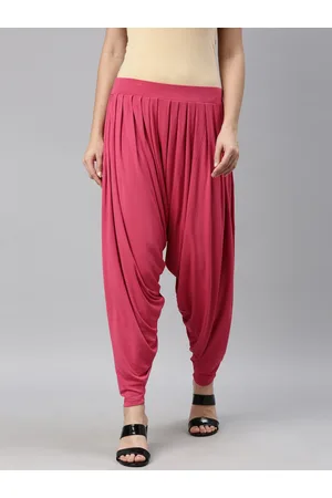 Buy Blue Pants for Women by GO COLORS Online | Ajio.com