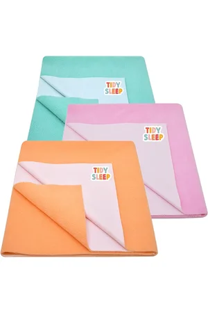 TIDY SLEEP Kids Set Of 3 Water Proof Mattress Protector