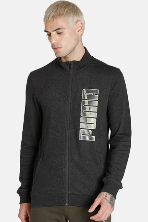 PUMA Men Printed Slim Fit Sporty Jacket
