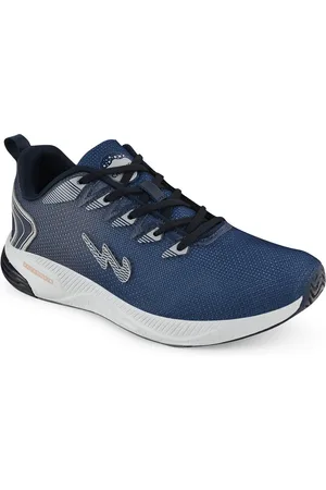 Campus Men Blue Mesh Running Shoes