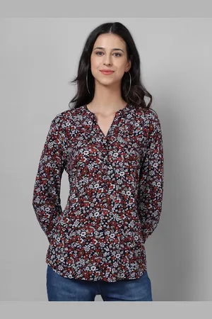 CANTABIL Women Black & White Printed Tunic