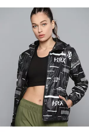 Hrx white outlet jacket