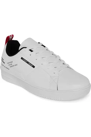 Pantaloons Men Sneakers - Men White Solid PU Sneakers