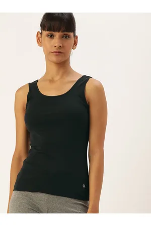 ENAMORA Women Slim Fit Tank Top with Stay New Finish E025