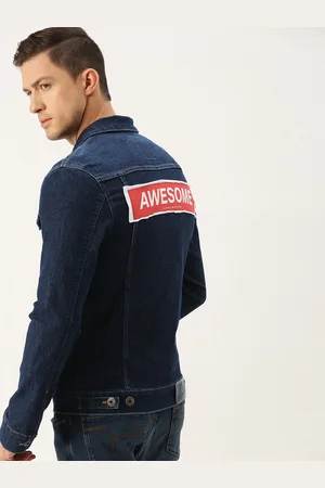 Flying fashion machine jeans jacket