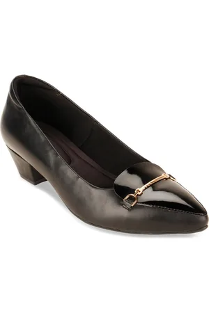 Rocia Women Black Block Pumps