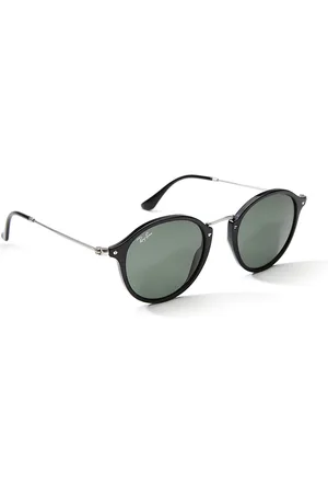Ray-Ban Unisex UV Protected Green Lens Round Sunglasses - 0RB244790149