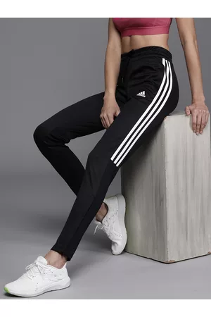 adidas Women Black Solid Slim Fit SERENO PT Track Pants