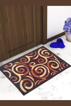Athom Trendz Set Of 2 Printed Anti-Skid Door Mats